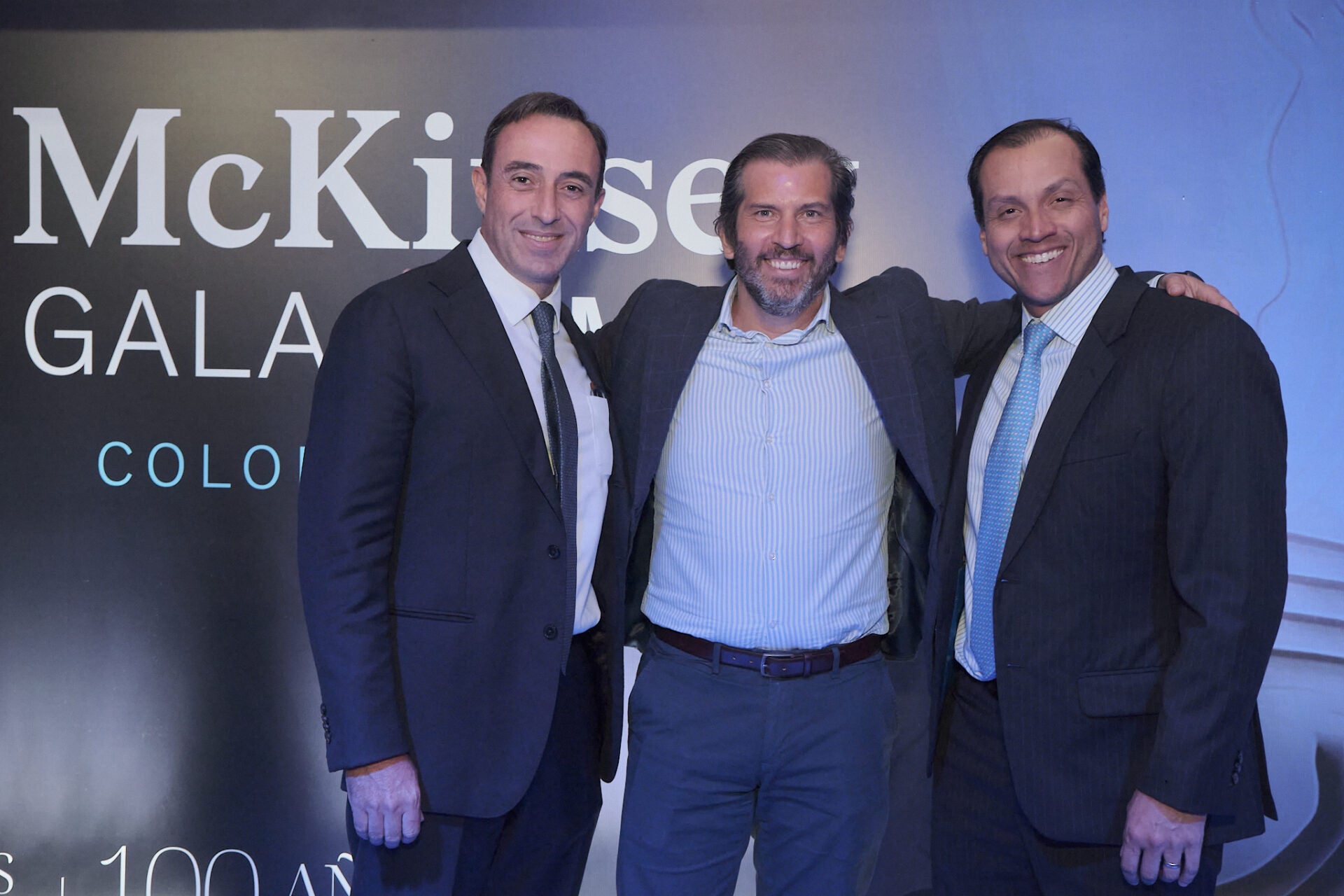 Richard Lee, empresario; Santiago Carbonell, socio McKinsey & Company; y Héctor Valero, empresario.