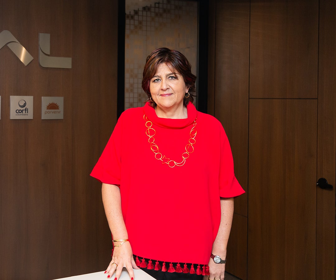 María Lorena Gutiérrez, presidente del Grupo Aval