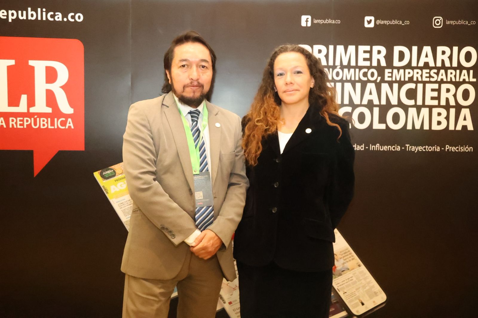 Javier Delgadillo Arenas, director de CSQ y Viviana Bravo Sánchez, miembro de Corporación Mujer, Deporte, Herencia y Tradición.
