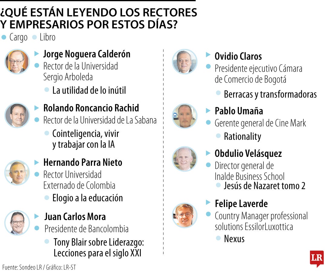 ¿Qué están leyendo los rectores y empresarios por estos días?