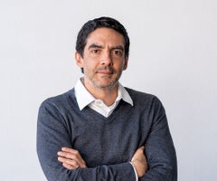 Luis Turizo, presidente de El Cóndor