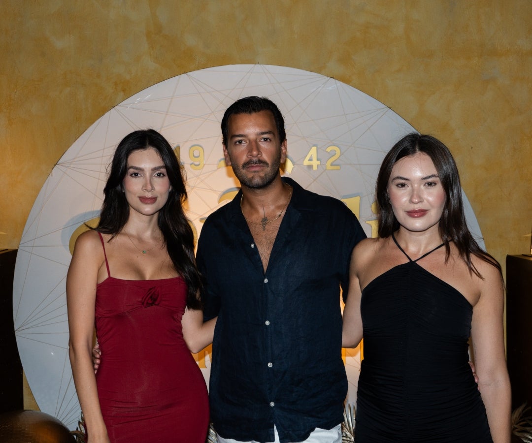 Daniela Vergara, influencer y emprendedora; Juan Diego Pérez, fotógrafo, chef y pastelero; y Carolina Sloan, digital creator.