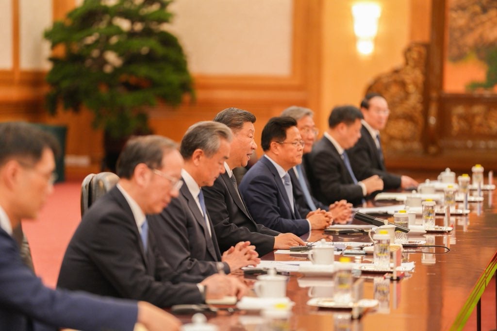 Reunión de presidente Gustavo Petro con su homólogo chino Xi Jinping