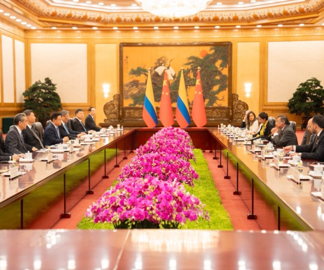 Reunión de presidente Gustavo Petro con su homólogo chino Xi Jinping