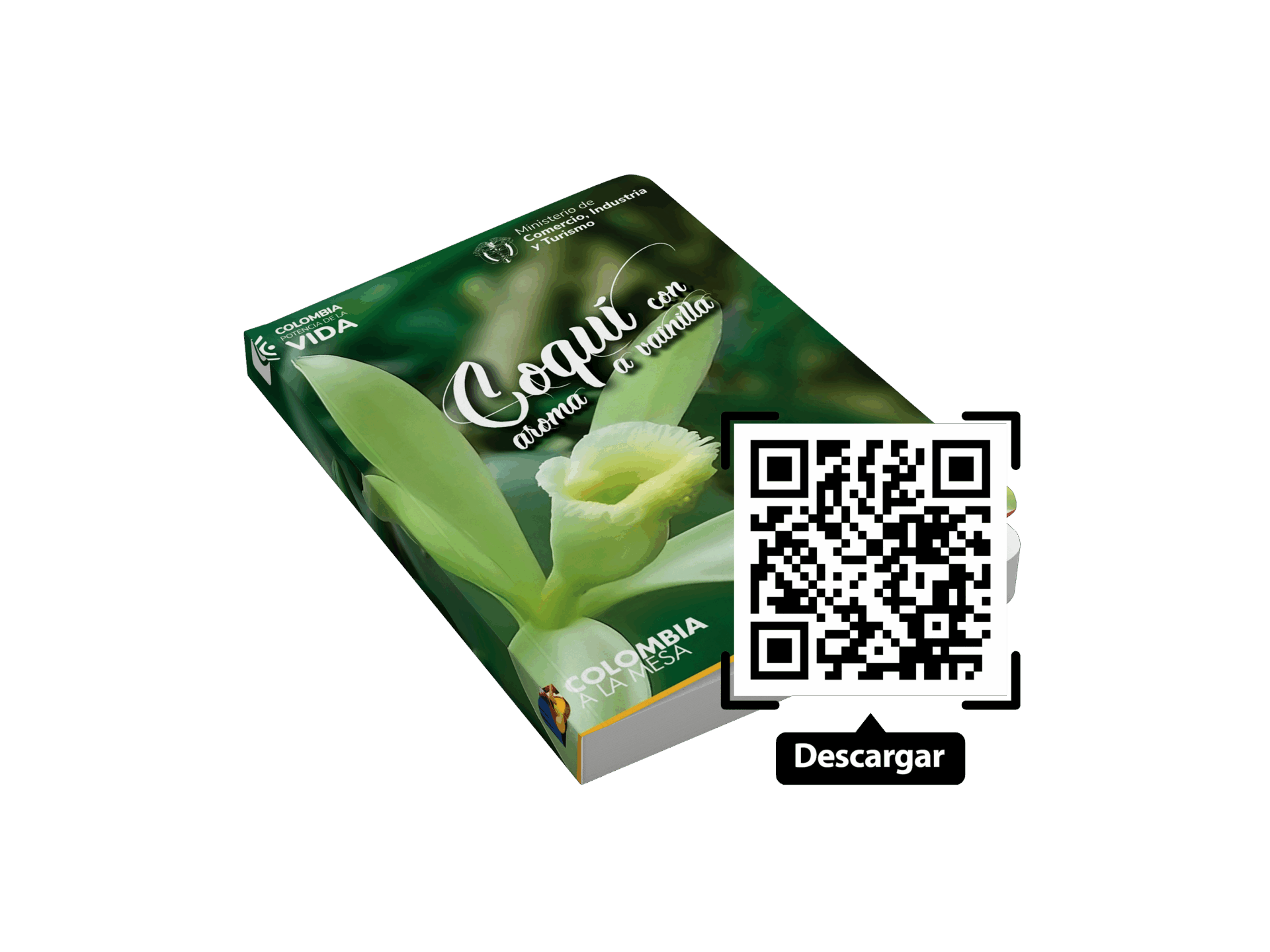 Coquí con aroma a vainilla