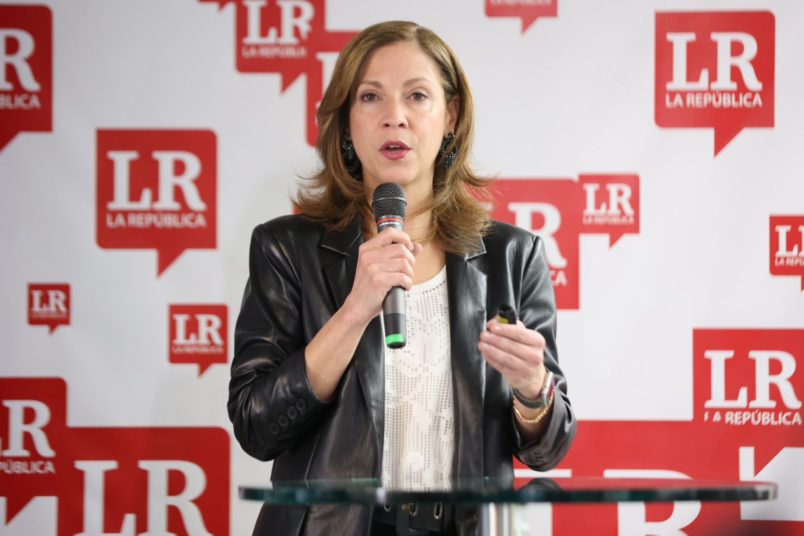 María Claudia Lacouture, presidente de AmCham Colombia,