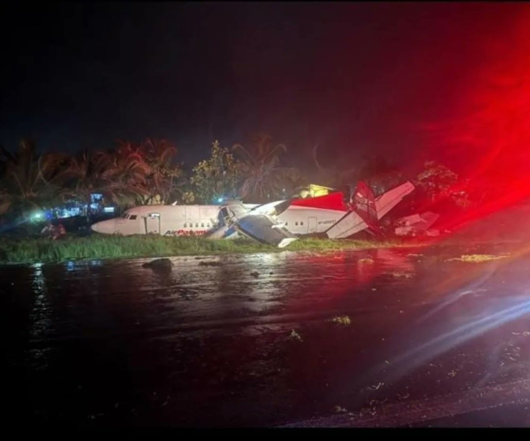 Avión se accidentó en Panamá