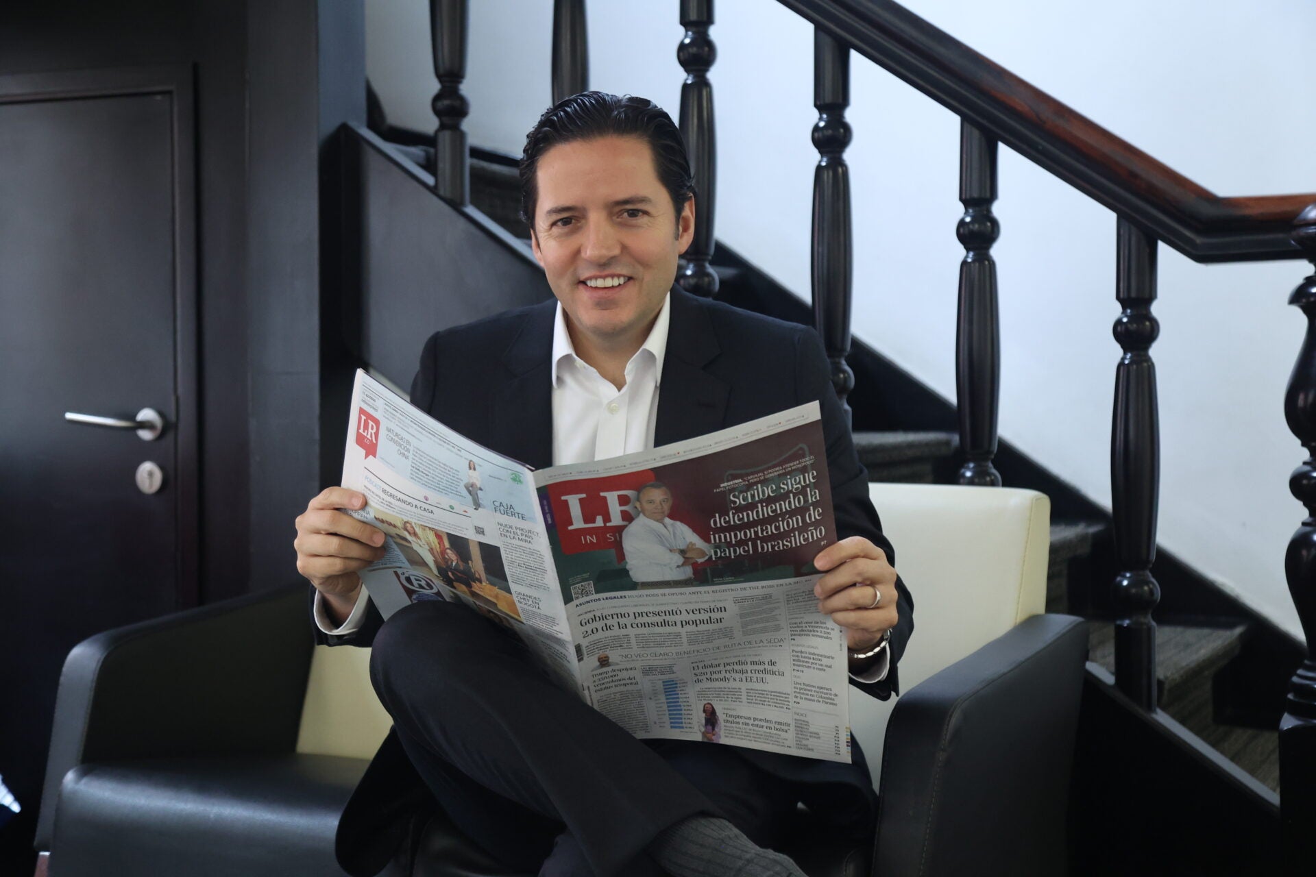 Andrés Lozano, presidente de la Titularizadora Colombiana