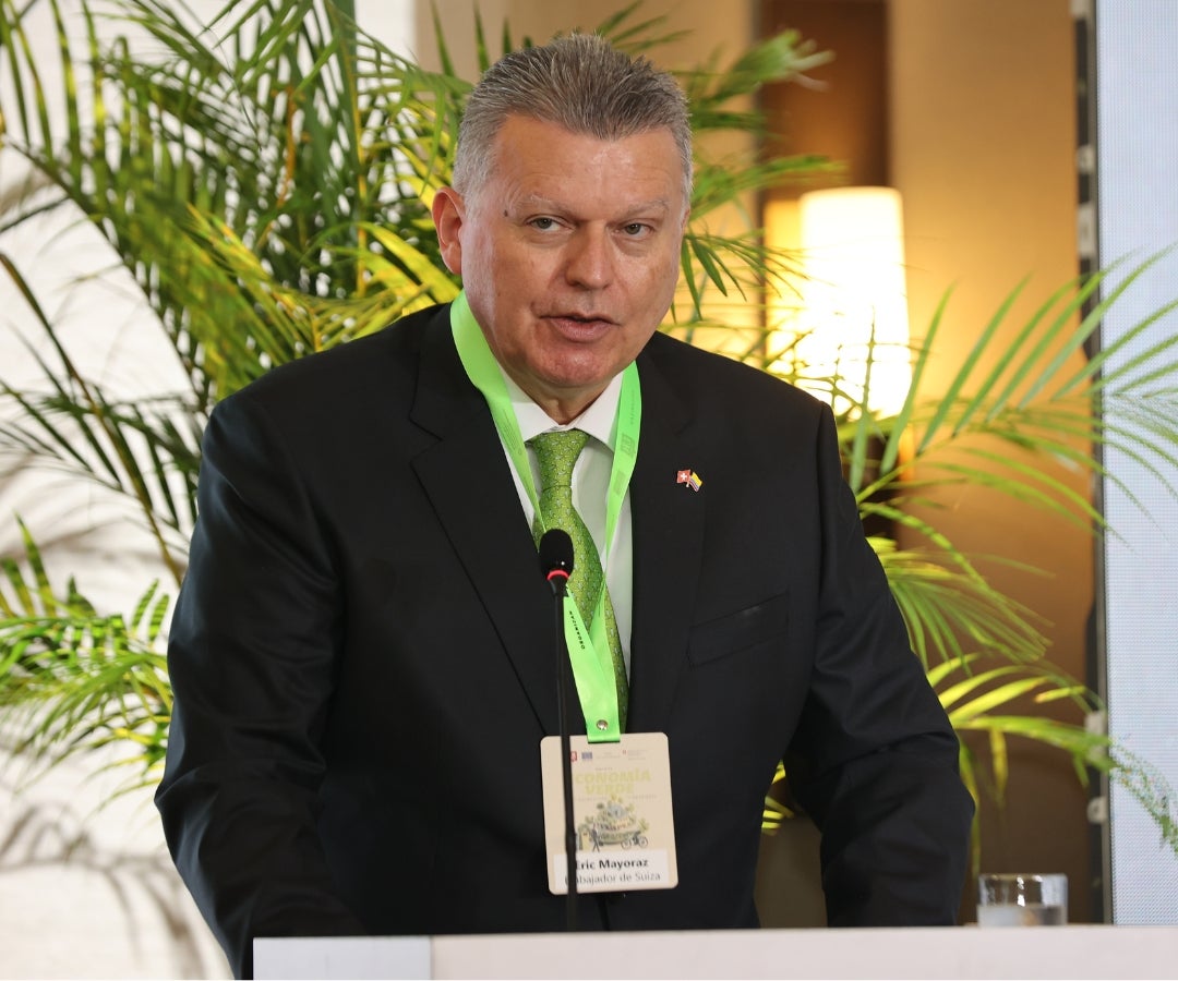 Eric Mayoraz, embajador de Suiza en Colombia