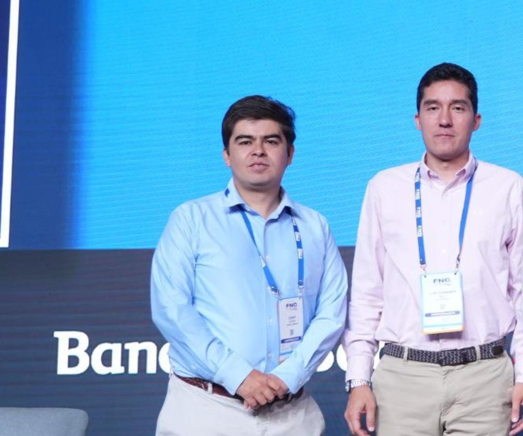 César Pabón, director de Investigaciones Económicas de Corficolombiana; y Luis Fernando Mejía, director de Fedesarrollo