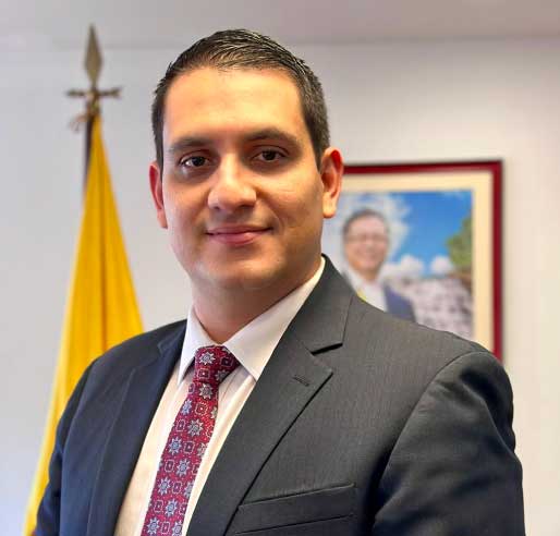 Jhonattan Julián Duque subdirector general del Sistema General de Regalías