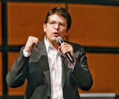 Miguel Uribe Turbay, senador del Centro Democrátcico