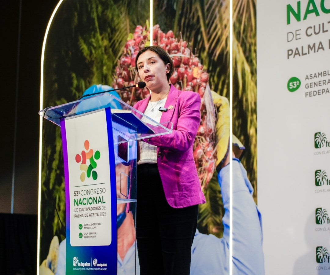 Martha Carvajalino, ministra de Agricultura