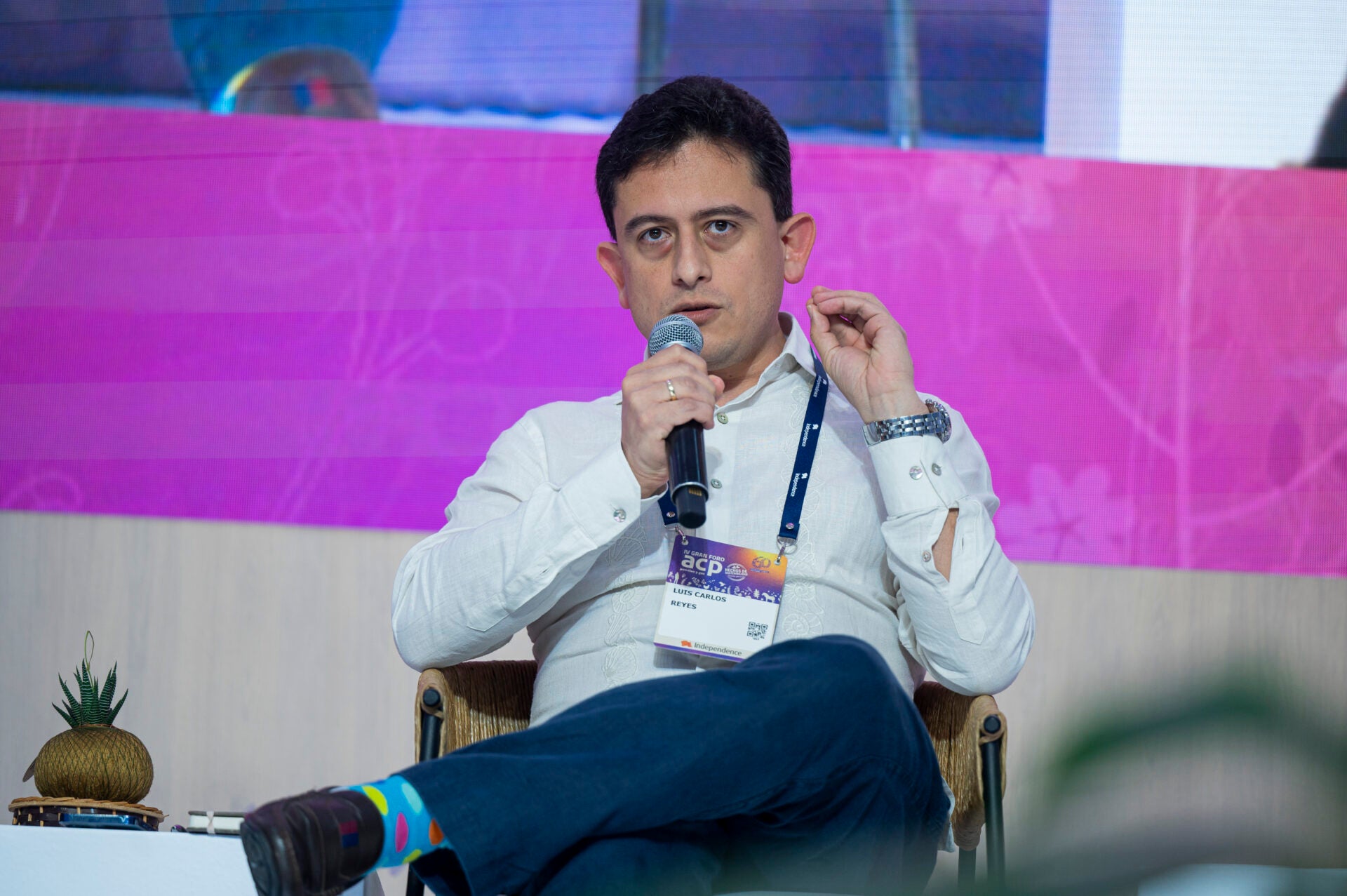 Luis Carlos Reyes, precandidato presidencial