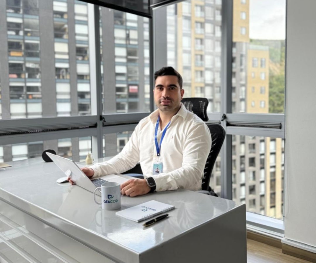Oscar Esteban Quiroga Calderón. CEO de Geacco