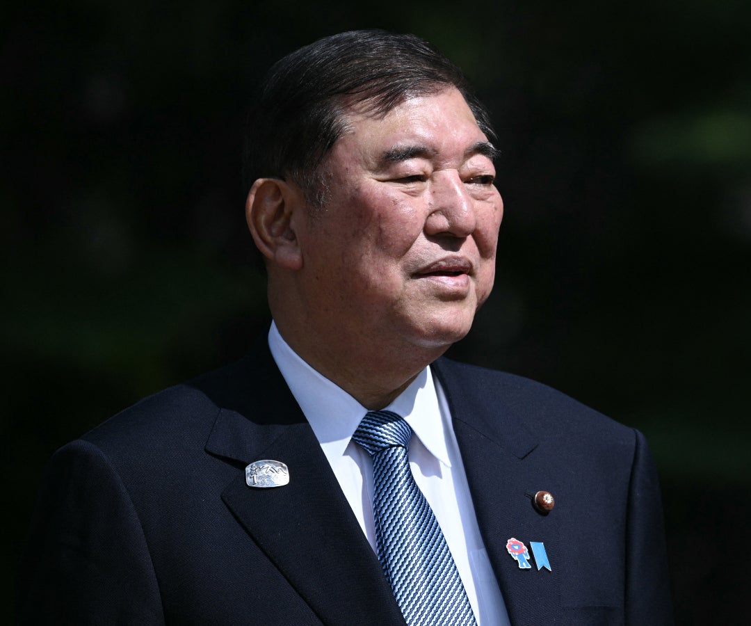 El primer ministro japonés, Shigeru Ishiba,