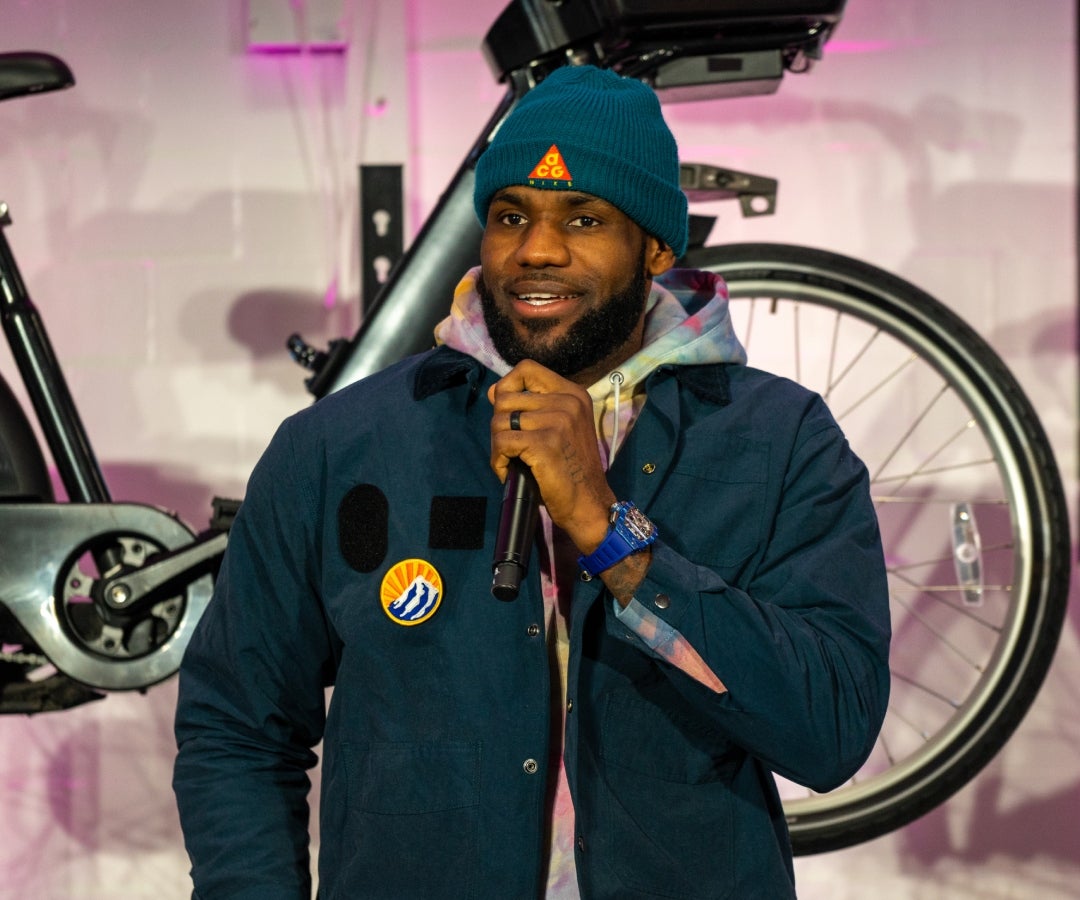 Lebron James, estrella de Los Ángeles Lakers