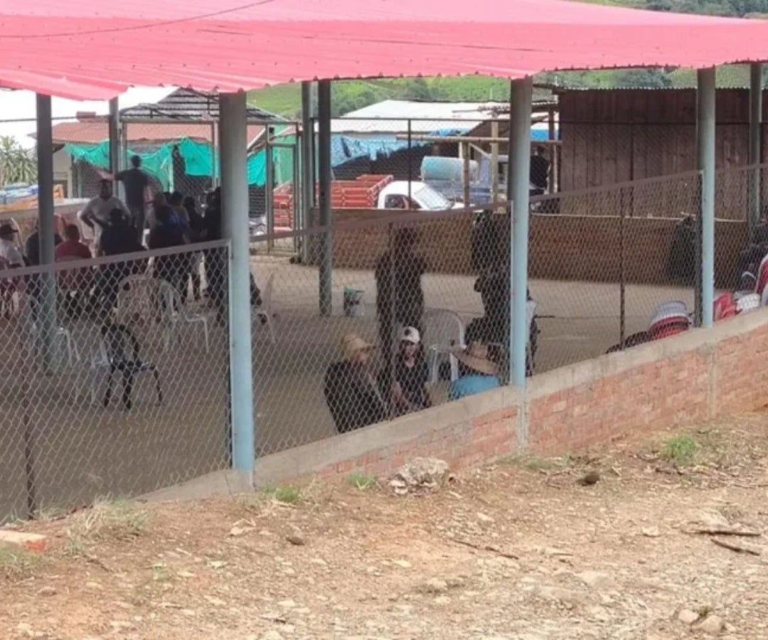 El Plateado, zona donde están secuestrados los uniformados El Plateado, zona donde están secuestrados los uniformados