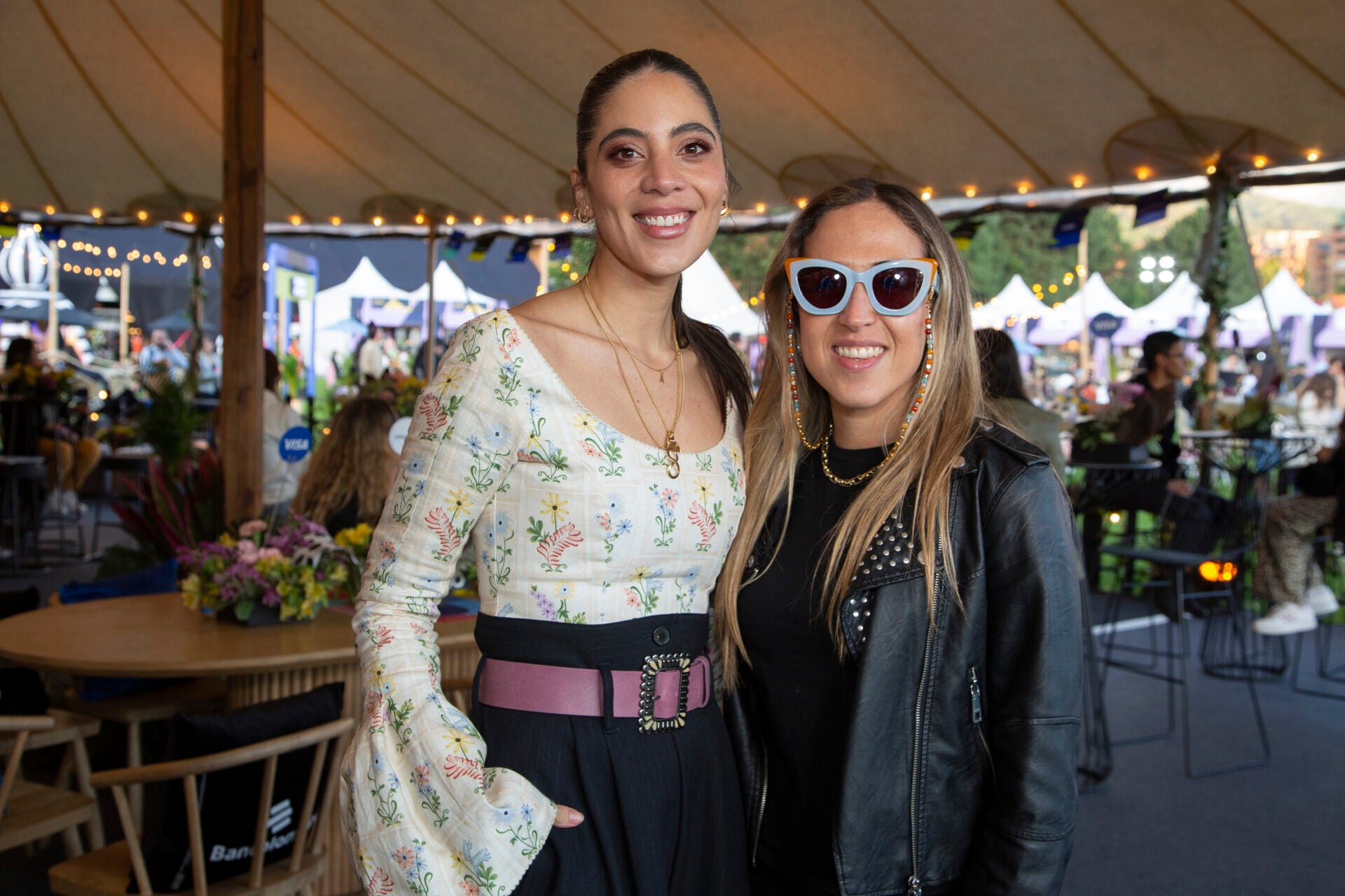 Ana Galán De Brigard, comunicadora y crítica de moda; y María Uribe Echeverrila, emprendedora de Mr Boho.