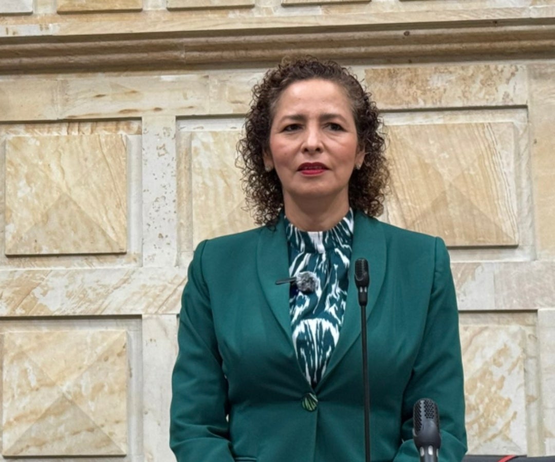 Representante del partido Alianza Verde, Olga Lucía Velásquez,