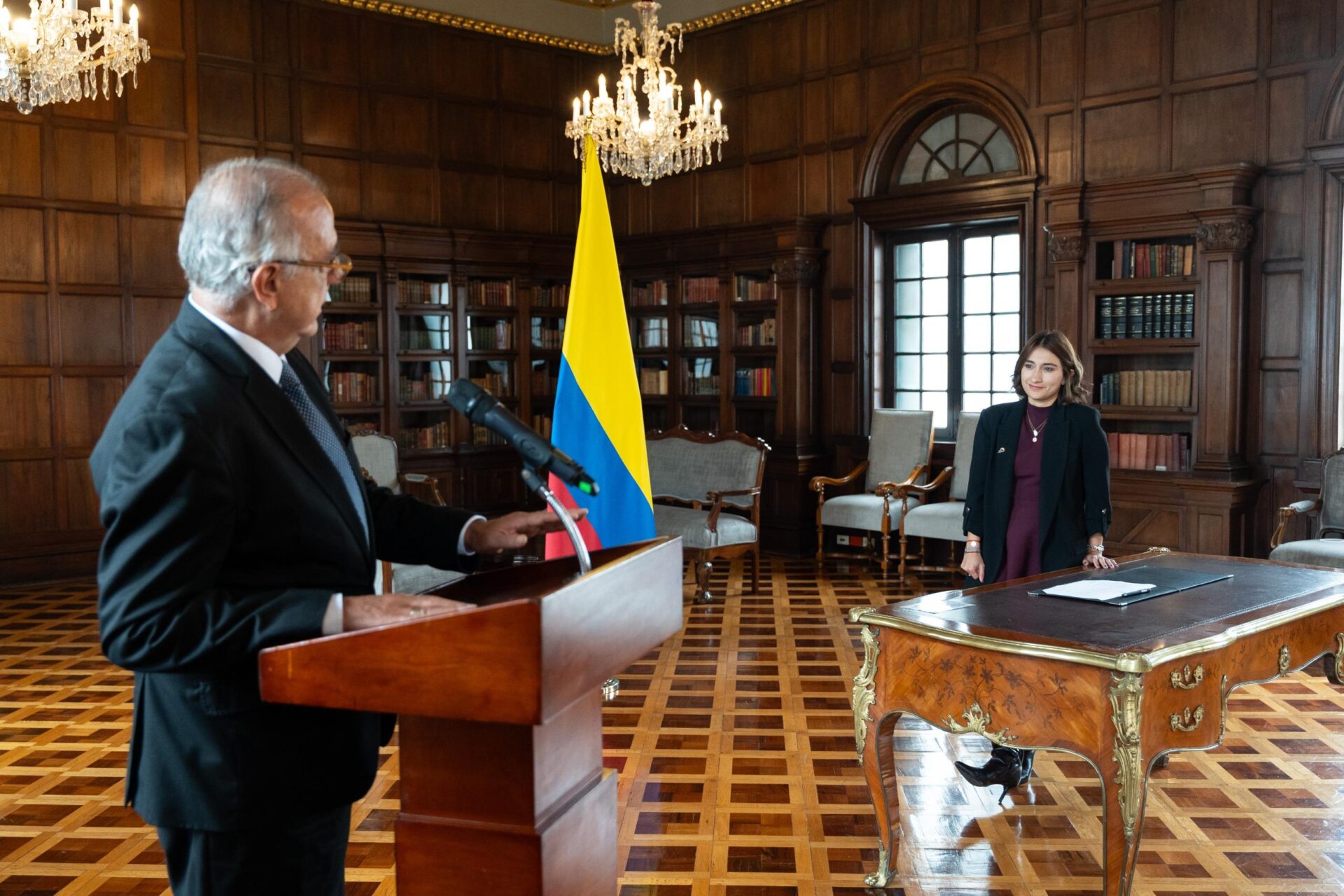 Posesión de Velásquez como embajador en la Santa Sede