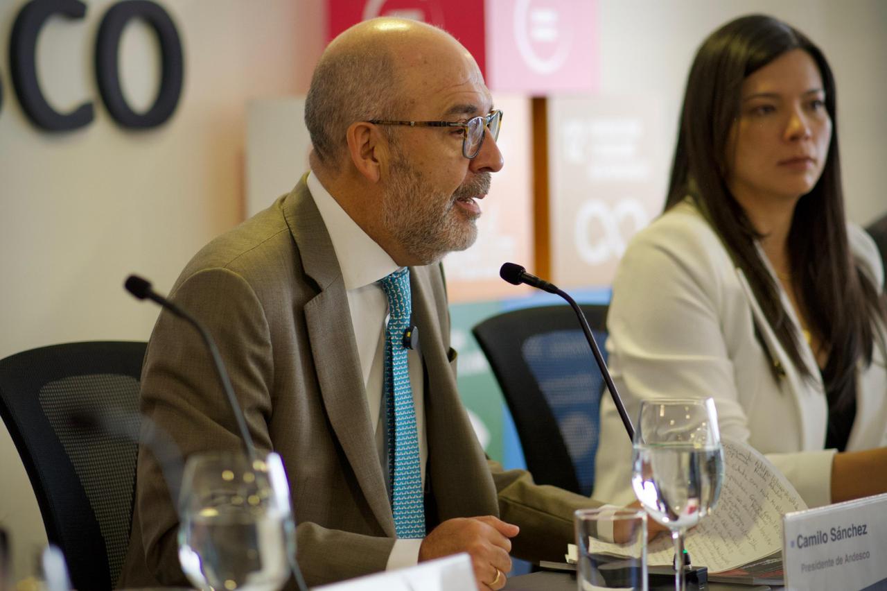 Camilo Sánchez, presidente de Andesco