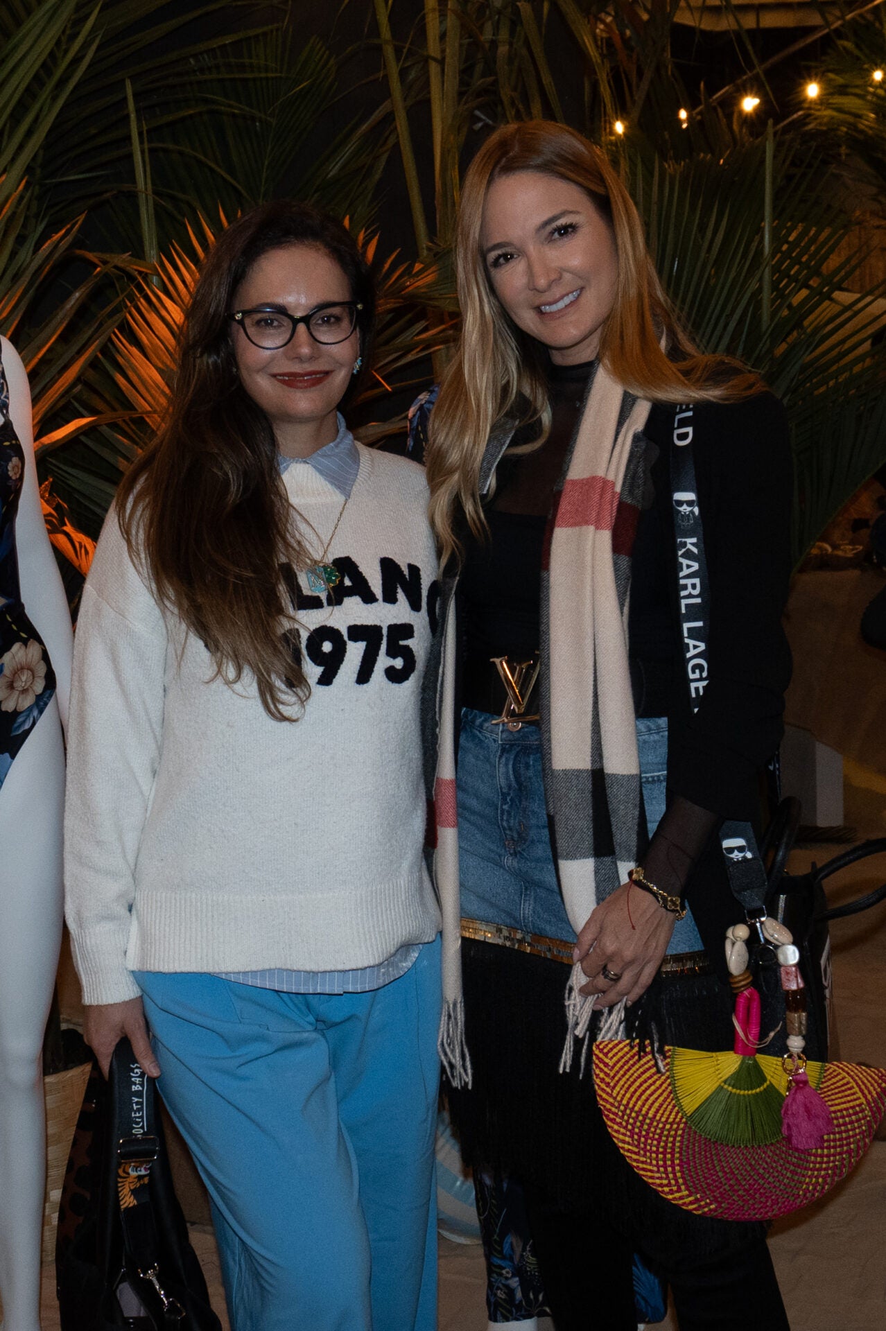 Maria José Martínez, autora e influencer; y Johana Uribe, influencer.
