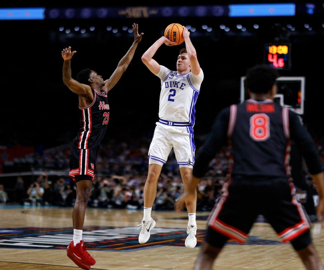 Cooper Flagg promedió 19 puntos por partido en su única temporada en Duke.