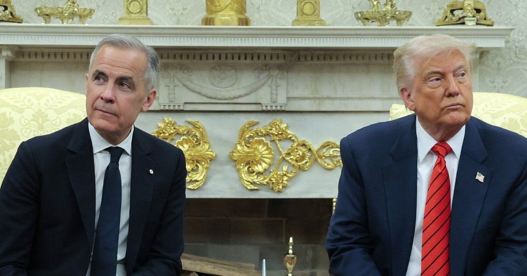 Suspenden aranceles sobre importaciones canadienses y Carney sigue trabajando
