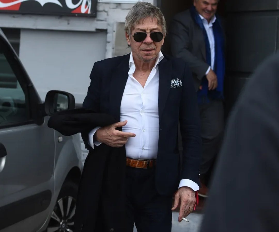 Francisco "Paco" Casal se reúne con la AUF en el Estadio Centenario por los derechos de televisación del fútbol uruguayo el 4 de junio de 2025