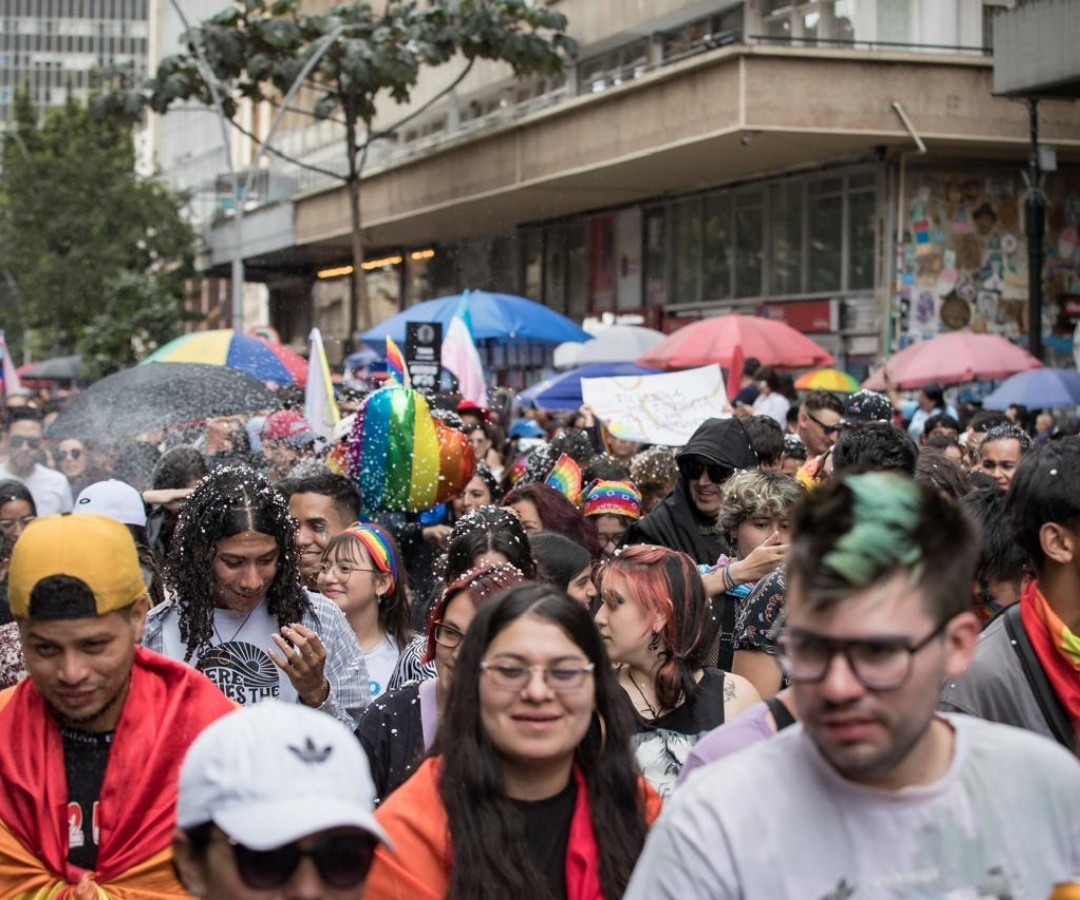 Marcha Lgbtiq+ en Bogotá