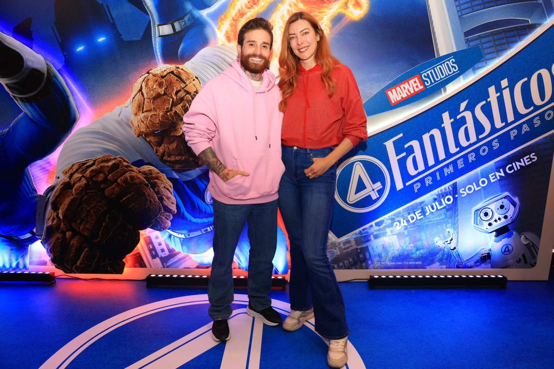 Mateo Varela, exparticipante de La Casa de los Famosos; y Norma Nivia, actriz.