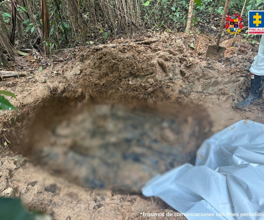 Fiscalía recuperó el cuerpo de ocho personas en fosas comunes de la zona rural en Guaviare