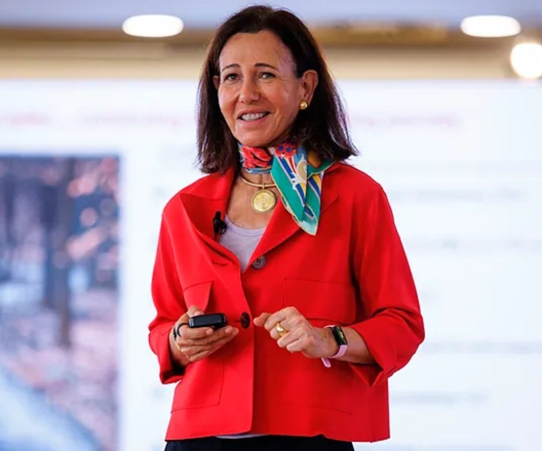 Ana Botín, presidenta Santander