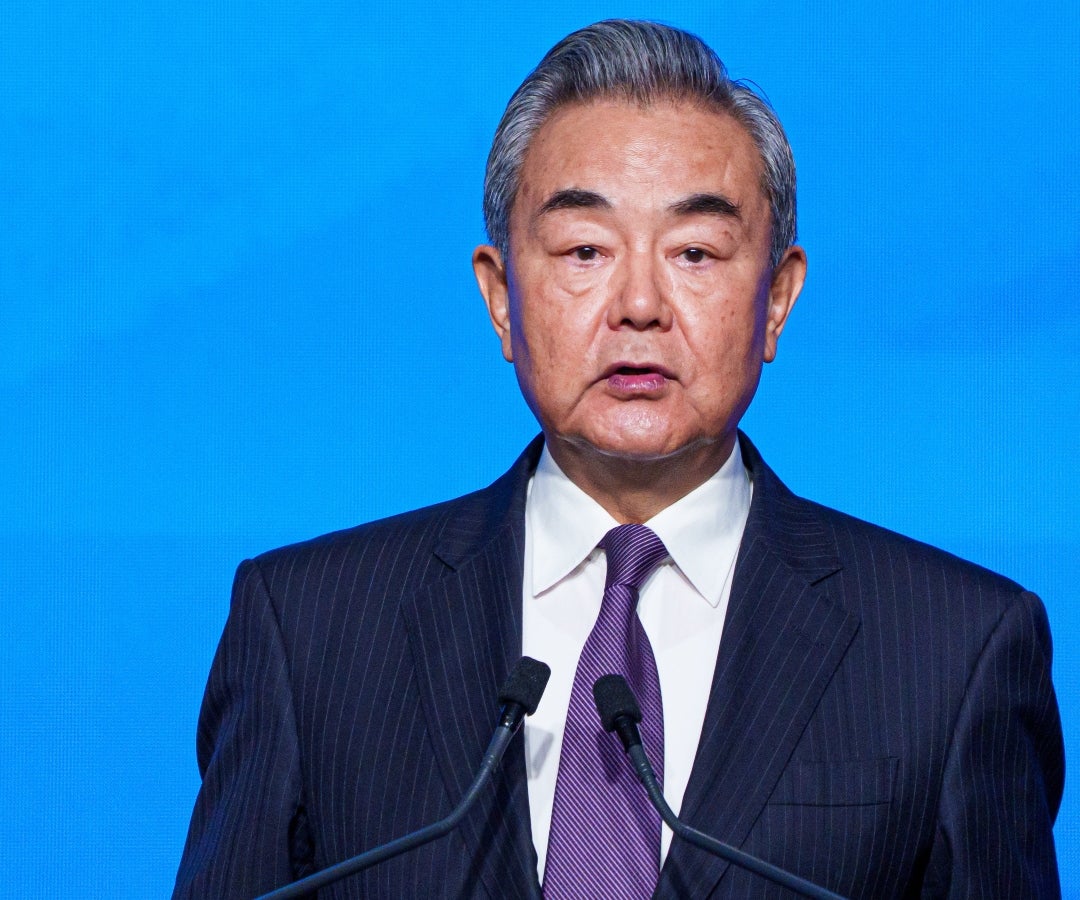 Wang Yi Photographer: Lam Yik/Bloomberg