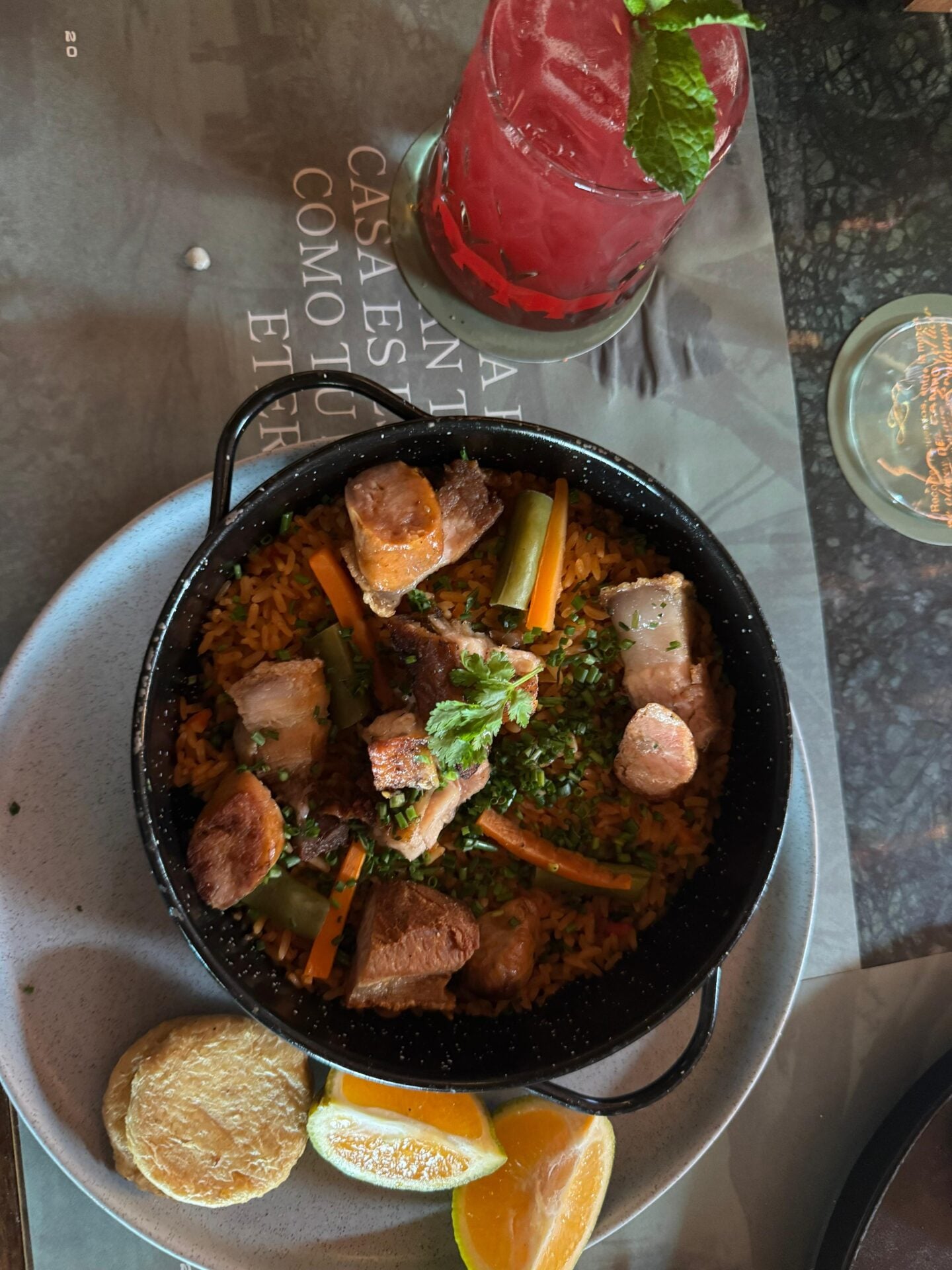 Paella criolla