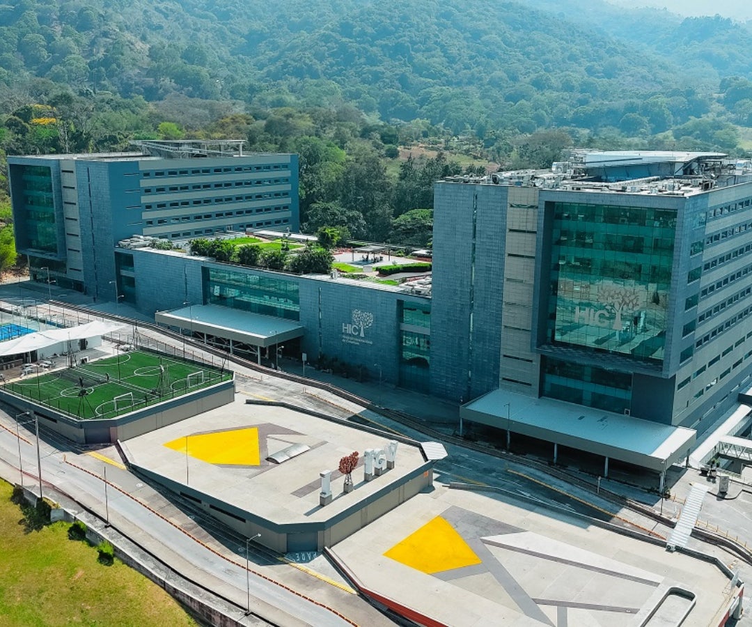 Panorámica del Hospital Internacional de Colombia.