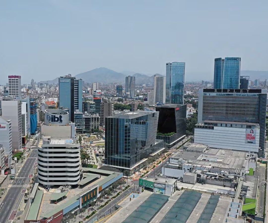 Vista general de la ciudad de Lima
