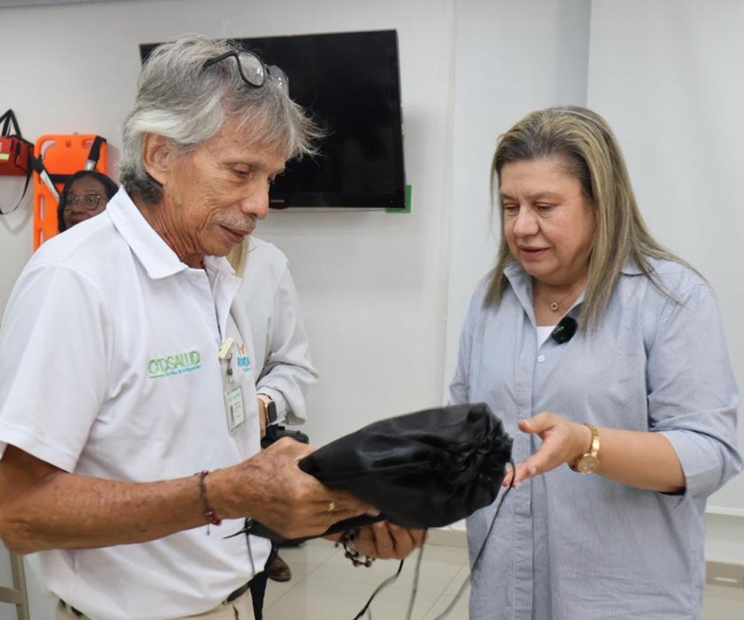Gloria Libia Polanía Aguillón, agente interventora de Coosalud.