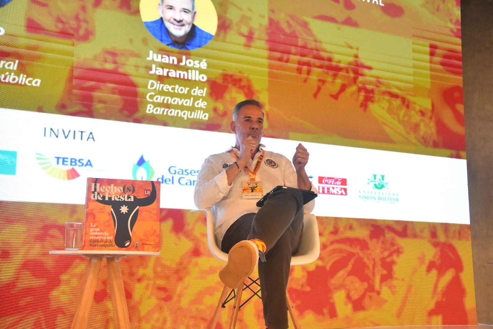 Juan José Jaramillo, director del Carnaval de Barranquilla.