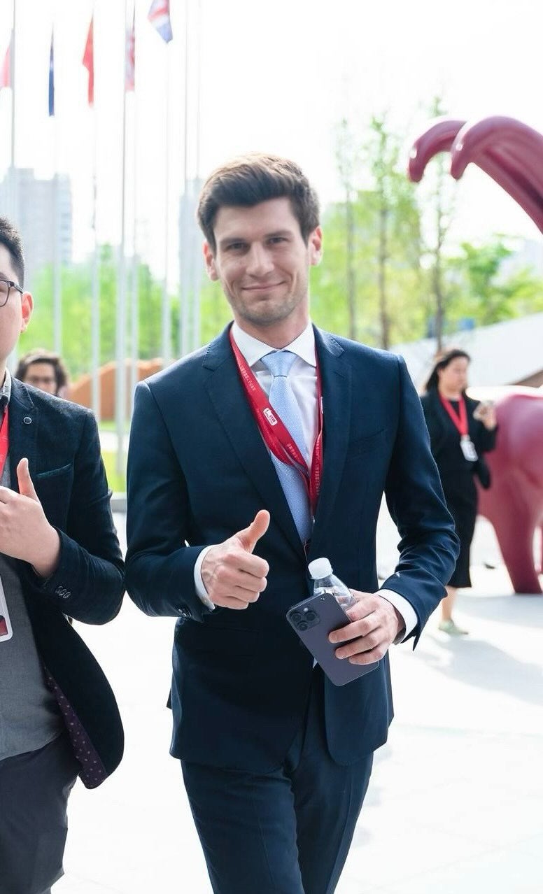 Charles Dupont, portavoz y representante de Frisby España