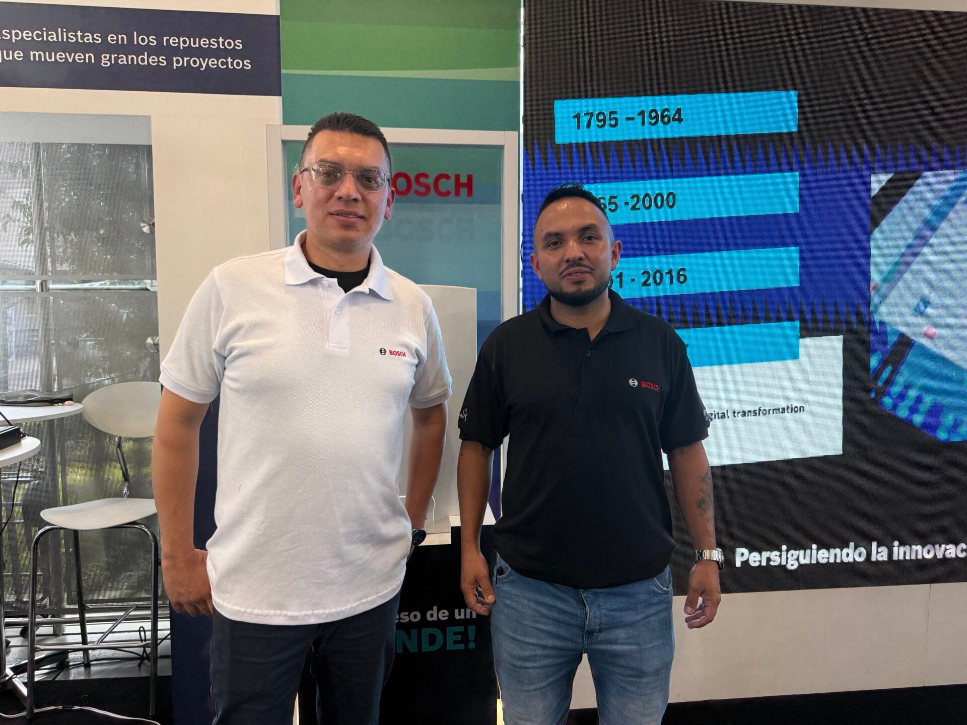 Arley Pineda, subgerente de CPS Hidroten; y Juan Esteban Londoño, gerente de CPS Digas Rionegro.