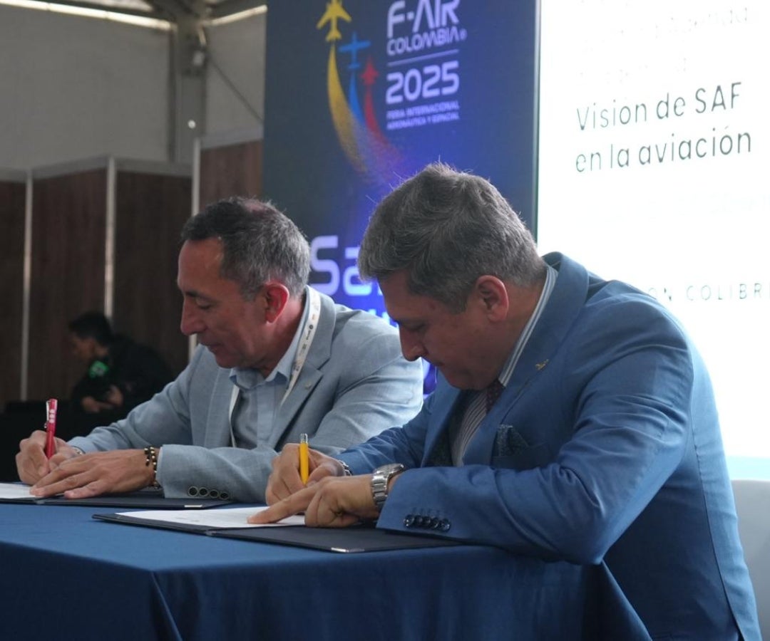 Aerocivil y Ecopetrol firman memorando de entendimiento para el desarrollo de SAF