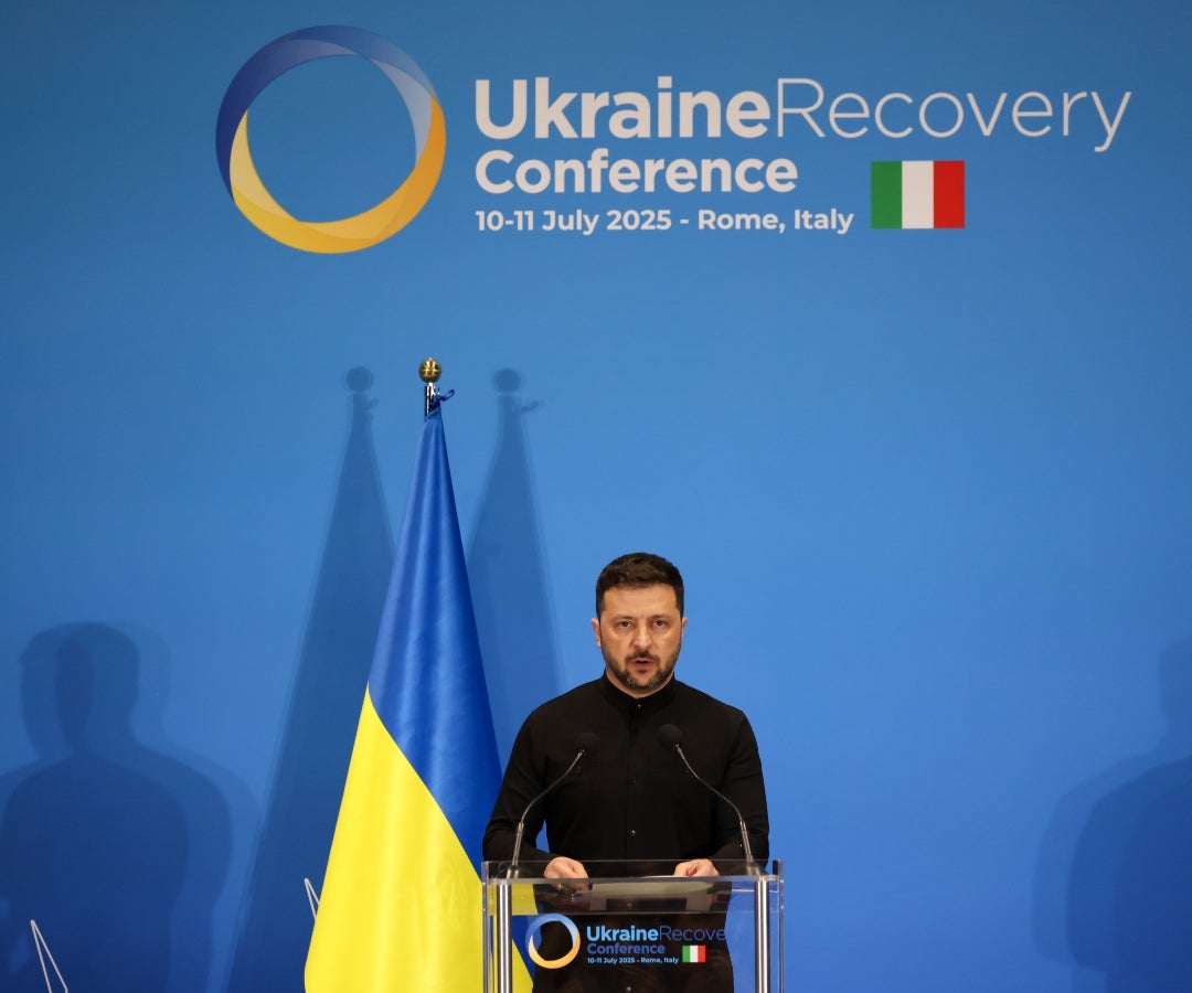 El presidente ucraniano, Volodímir Zelenski