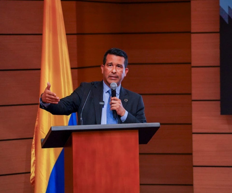 Luis Eduardo Llinás, director encargado de la Dian