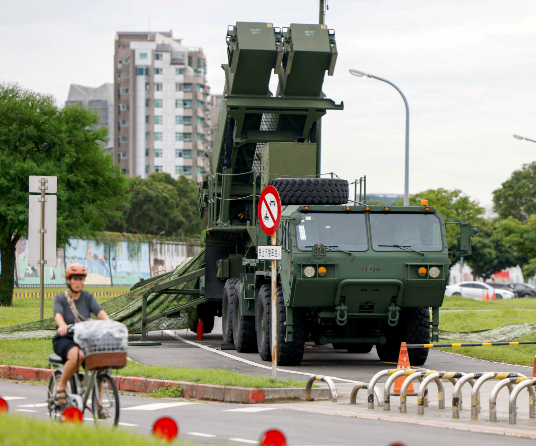 Simulacro anual Han Kuang en Taipei