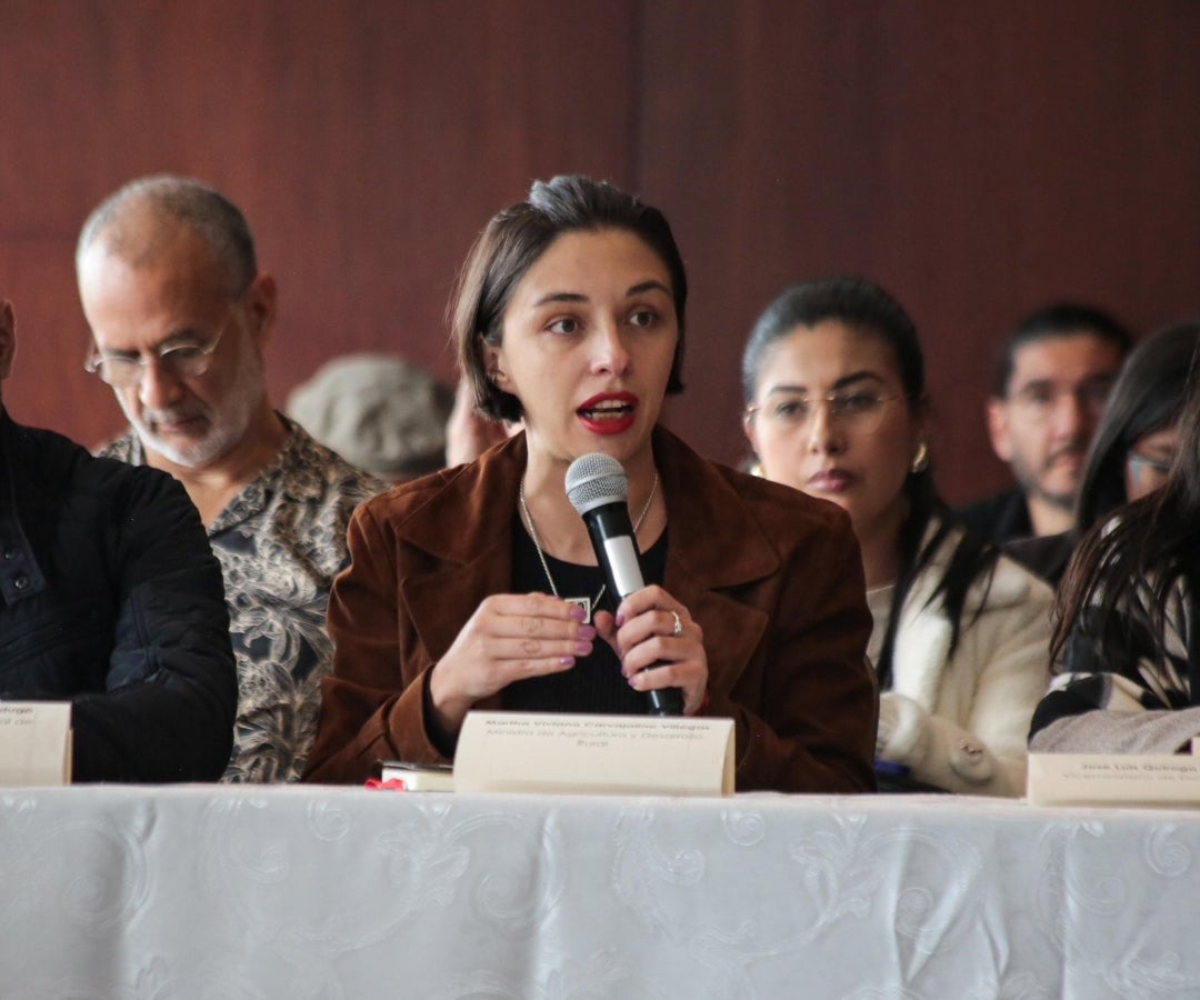 Martha Carvajalino, ministra de Agricultura