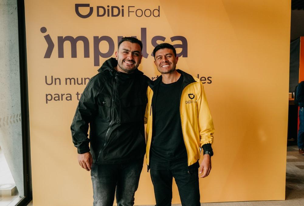 Michael Cárdenas Beltrán, dueño del restaurante Arroz Paisa; y Jhonny Calderón, business developer de pequeños restaurantes.