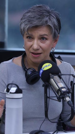 Claudia López, exalcaldesa de Bogotá y precandidata presidencial