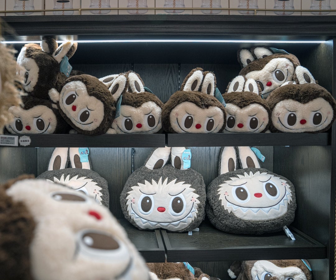 Labubu merchandise. Photographer: Na Bian/Bloomberg